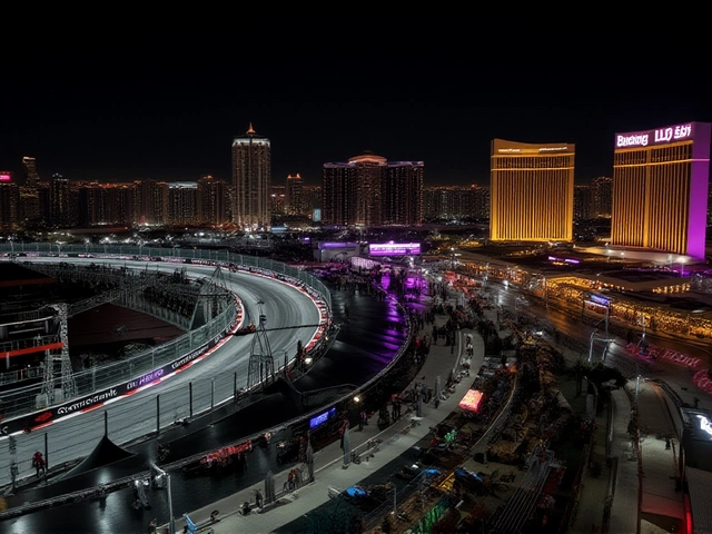 Norris Wins Pole in Rain, Then Gets DQ’d as Verstappen Takes Las Vegas GP Victory